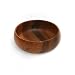 Acacia Wood Natural Bowl-Round 