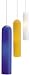 Wand Linear Low-Voltage Halogen Art Glass Pendant Light