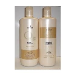 Schwarzkopf BC Time Restore Shampoo and Conditioner Liter Duo (33.8 oz each)