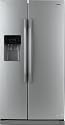 Samsung : RS2530BSH 25 cu. ft. Side by Side Refrigerator - Stainless Platinum