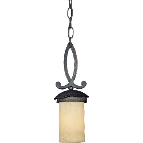 Quoizel LP1505IB La Parra 1-Light Mini Pendant with Candella