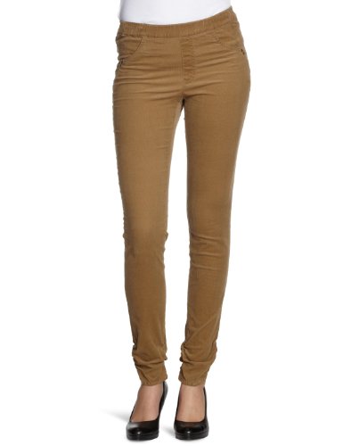 Jackpot Damen Hose/ Lang Normaler Bund, A41073001 Casia9, Gr. 40/32 (L), Beige (burnt umbr Preisvergleich