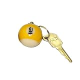 9 Ball Keychain