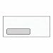 #6-3/4, Cellophane Window, 3-5/8" x 6-1/2", 24# White Sulphite (SFI), Blue FDIC Tint (Box of 500)