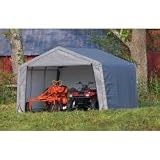 ShelterLogic Shed-in-a-Box - 12ft.L x 12ft.W x 8ft.H, Model# 70443