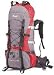 Gelert Core 55+10 Litre - Flame Red/Grey/Black