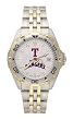 Texas Rangers Mens All Star Sterling Silver Bracelet Watch