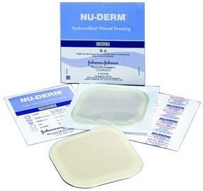 53HCF204 - Nu-Derm Standard Hydrocolloid Dressing 4 x 4