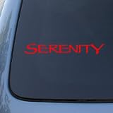 SERENITY - Firefly - Vinyl Decal Sticker #A1435 | Vinyl Color: Red