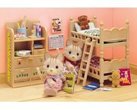 Childrens Toyshop  Toys : Sylvanian Families Childrens Bedroom Set