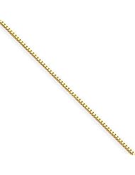 14k Yellow Gold 16in .5mm Box Necklace Chain. Metal Wt- 0.69g