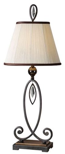 Uttermost 26722 Traditional / Classic Wood Desk & Task Lamp
