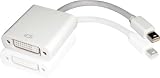 Premium Mini DisplayPort to DVI-D Adapter Cable for Apple MacBook, MacBook Pro, MacBook Air, iMac, Mac mini, Mac Pro, and Xserve --- High Quality ABS Plastic Housing with Recessed Connector, in Retail Packaging (Sold Exclusively by Jonaca)