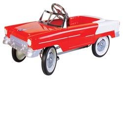 Charm Company 82318 55 Classic Red Metal Pedal Car