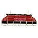 North Carolina State Stained Glass 40 inch Lighting Fixture