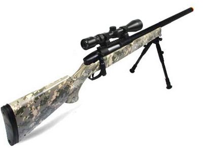 Where to buy Army Digital UTG Master Sniper airsoft rifle combo airsoft gun