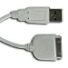 Sumnique - Apple iPod Dock Connector to USB 2.0 WHITE cable Charger/Sync Lead USB2.0 for Color Colour Video Mini Nano