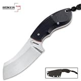 Voxknives Rhino, Black Handle, Plain