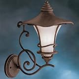 Kichler Aged Bronze Cotswold Lanterns/Wall Mounted Entrance