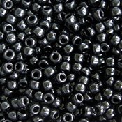 JOLLY STORE Crafts Black Pony Beads 9x6mm 500pc