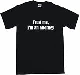 31le7CRMpVL. SL160  Trust Me Im An Attorney Mens Tee Shirt XL Black