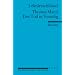 Thomas Mann: Der Tod in Venedig. Lekt�reschl�ssel