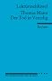 Thomas Mann: Der Tod in Venedig. Lekt�reschl�ssel
