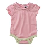 Baby Soy Short Sleeve Puff Bodysuit - Petal (3-6 months)
