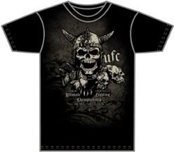 UFC Skull Horns Mens T-shirt