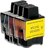 Brother LC41(1B/1C/1M/1Y) 4pk compatible Ink Cartridge-Intellifax 1840,2440,MFC 210C,420cn,620cn,3240c,3340cn,5440cn,5840cn,1840c,2440c,1940cn
