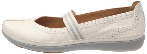 Clarks Un Bethany , Ballerines femme - Blanc, 38 EU (5)