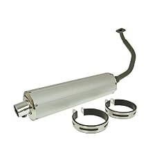 Auspuff Auspuffanlage ALUMINIUM GY6 125/150ccm