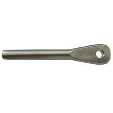 Loos Cableware MS20668-2 Stainless Steel Eye End for 1/16" Diameter Wire Rope
