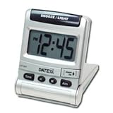 IMAGE OF Teledex DF-601 Travel Alarm Clock with Flip Stand
