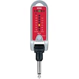 Korg GB1RD Pitchjack Plug - in Chromatic Tuner for Guitar and Bass Red - B001B731SY