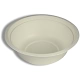 Stalkmarket 100% Compostable Sugar Cane Fiber Soup Bowl, 16-Ounce, 500-Count Case