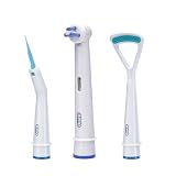 Produkt-Bild: Braun Oral-B Aufsteckb&uuml;rsten Oral Care Essentials Kit 3er (f&uuml;r alle rotierenden Zahnb&uuml;rsten von Oral-B)