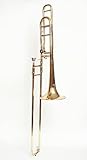 Tempest Trombone - Professional F Attachment, Open Wrap, Gold Brass Bell, Heavy Weight Slide, Case, Mouthpiece, + 5-Year warranty