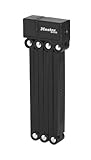 Master Lock 0.92 m Keyed Folding Bike Lock 6 segments 8 mm x 22 mm - Black