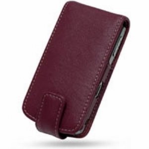BlackBerry Pearl 8100 Leather Case – Flip Type (Red)
