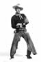(24x36) John Wayne Movie (Firing Gun) Poster Print
