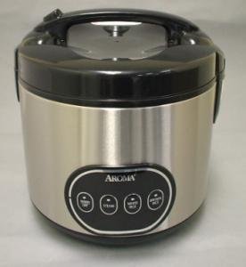 Aroma ARC-998 16-Cup Cool Touch Digital Rice Cooker, Stainless
