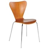 Euro Style Tendy Stacking Chair, Set of 4