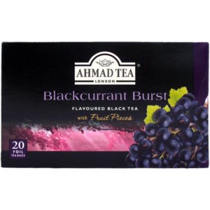 Ahmad Herbal Tea Bags, 20 Bags( Pack of 2) (Blackcurrant Burst)