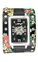 Ed Hardy Women's Temptress Black Love Kills Stainless Steel 316L Watch #TT-BLK