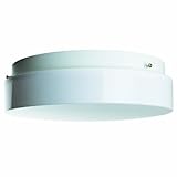 IMAGE OF Sunlite AM54 12-Inch 2-Bulb Fluorescent Circline Ceiling Fixture, White Finish with White Plastic