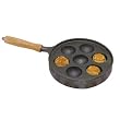 Norpro Danish Aebleskiver Pan Cast Iron Makes 7 NEW