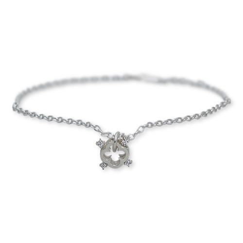 HIS jewelry collection (ヒス・ジュエリーコレクション) シルバーアンクレット ABS512CZ