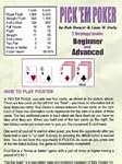 Video Poker DBL DBL Bonus Card: Dancer