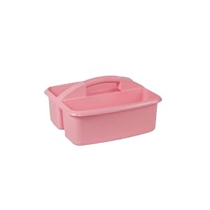Utility Caddy - Small Pink Supplies Bucket by Romanoff Products